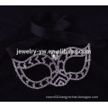 fashion metal silver plated crystal party mask masquerade masks